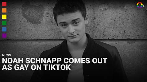 Noah Schnapp Comes Out As Gay On Tiktok Q Magazine