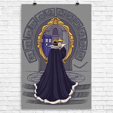 Mirror Mirror On The Wall Poster Once Upon A Tee