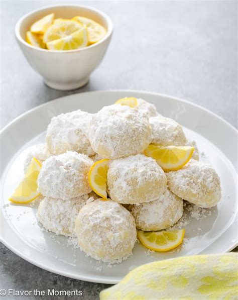These christmas cookie recipes might be the best part of the season. Meyer Lemon Greek Butter Cookies {Kourabiedes} | Bob's Red Mill's Recipe Box