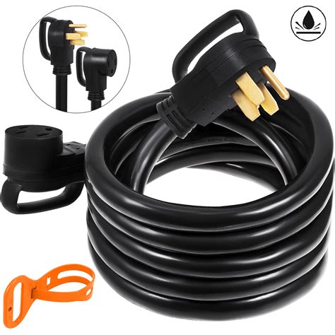 Rv Camper Parts 50 Foot 50 Amp Rv Extension Cord Power Supply Cable For