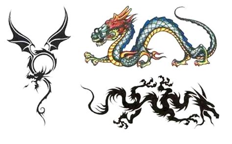 The dragon tattoo is a strong image and sends a strong message. TATTOOS: Dragon Tattoo Stencils # 1