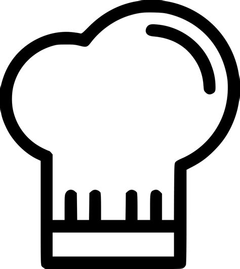 Chef Hat Svg Png Icon Free Download (#480143) - OnlineWebFonts.COM