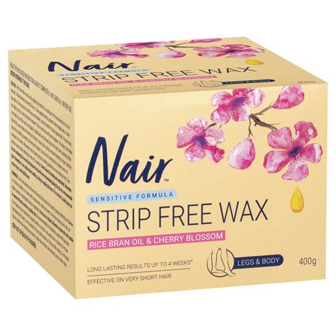 Buy Nair Sensitive Face And Body Strip Free Wax 400g Online At Chemist Warehouse®