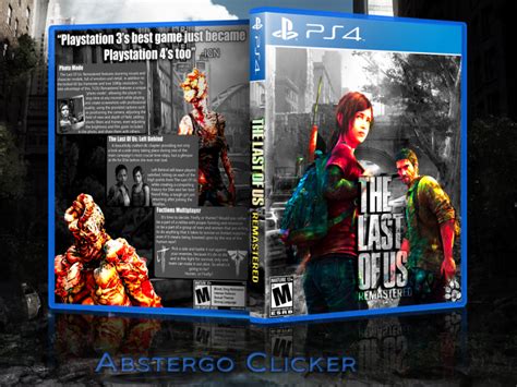 The Last Of Us Remastered Playstation 4 Box Art Cover By Abstergoclicker
