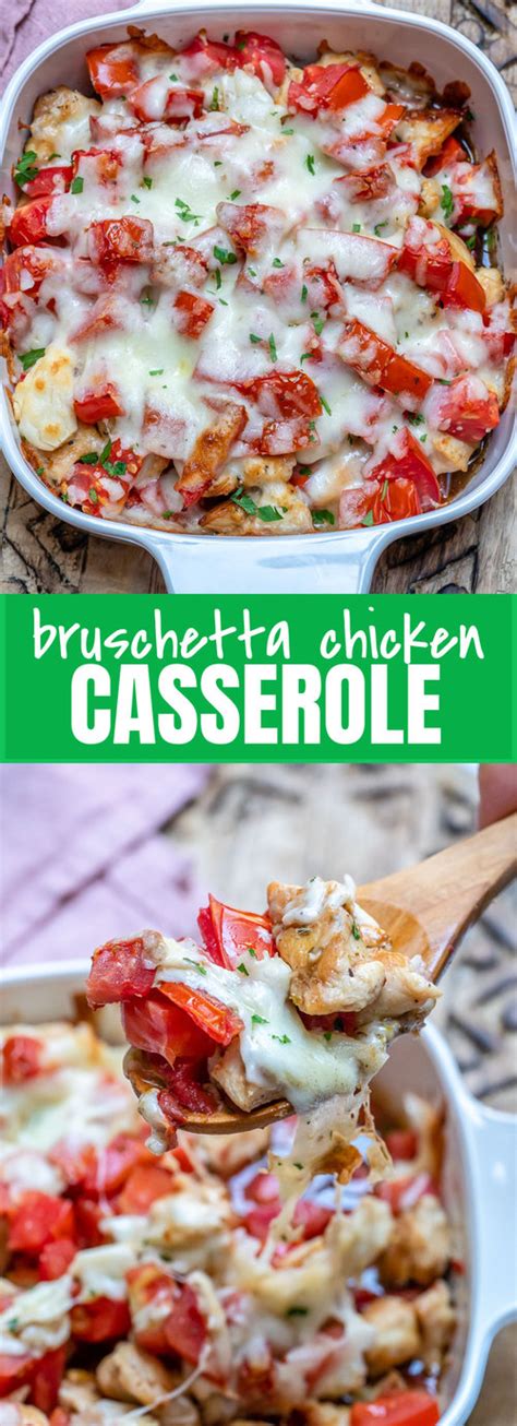 Bruschetta Chicken Casserole Recipe Clean Eating