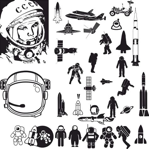 Astronaut Vector Art Free Vector Cdr Download