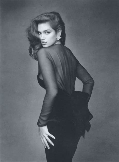 Cindy Crawford Vogue France 1987 More Top Models Patrick Demarchelier