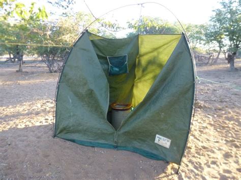 Toilet Facilities At The Desert Camp On Our Namibia Elephants Programme