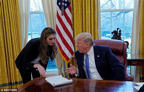 hope hicks rise and fall in washington as she heads home daily mail online