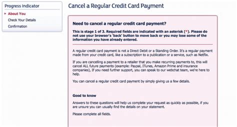 Most often you will not face a cancellation fee from nationwide, though this may depend on how long you've had. rbs-cancel-regular-credit-card-payment - UK Contact Numbers