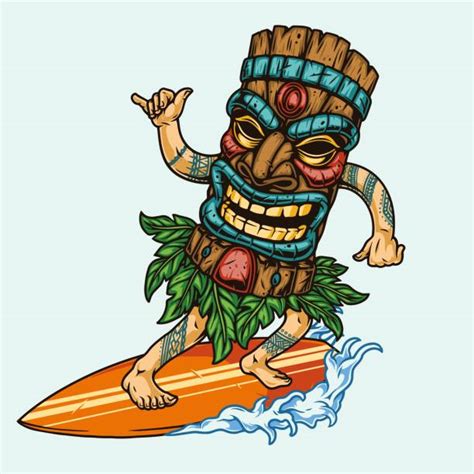 Tiki Man Illustrations Royalty Free Vector Graphics And Clip Art Istock