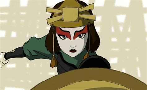 Kyoshi Warrior While This Is Japanese It Is Also Inspired By The Peking Opera Team Avatar