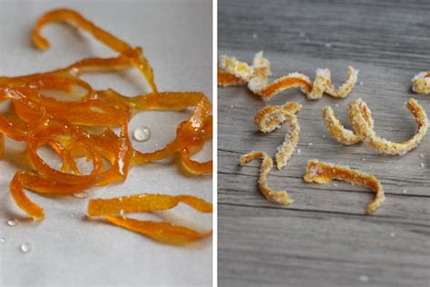 How To Make Candied Orange Peels Dessarts