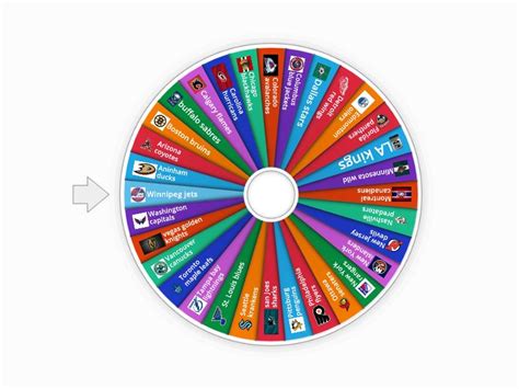 Nhl Random Team Wheel