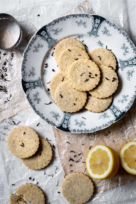 Lemon Earl Grey Shortbread Cookies 4 Cooking Therapy