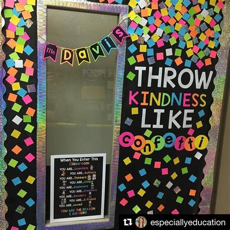 Throw Kindness Around Like Confetti Amazing Door Or Bulletin Board