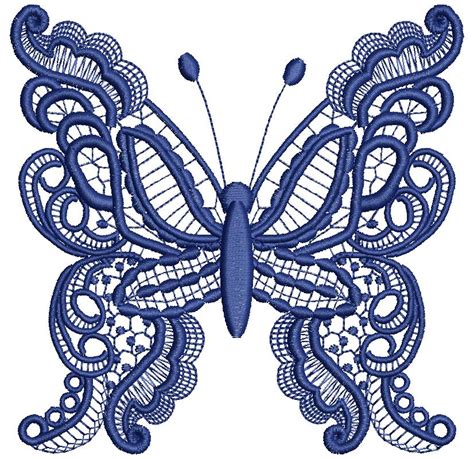Butterfly Embroidery Free Design 45
