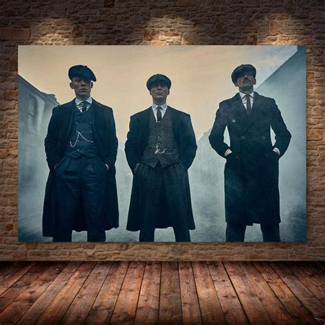 Werdfg Britisches High Score Crime Drama Peaky Blinders Leinwand Bilder Das Wandbild Xxl