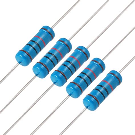 100pcs 3 Watts Axial Metal Film Resistor 10k Ohm 3w 1