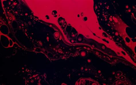 Red Black Stains Paint Blots Spots 4k Hd Abstract Wallpapers Hd