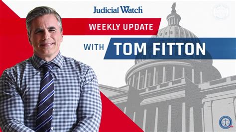 Judicial Watch Tom Fittons Video Weekly Update April 3 2020