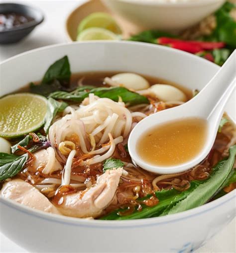 Authentic Pho Ga Vietnamese Chicken Noodle Soup Glebe Kitchen