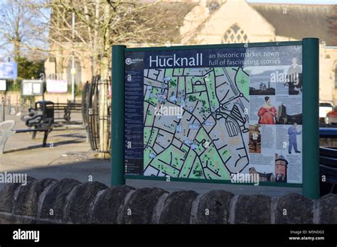 Hucknall Map Hi Res Stock Photography And Images Alamy