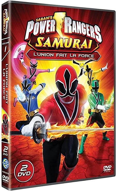 Power Rangers Samouraï Vol 1 L union Fait la Force DVD et Blu ray