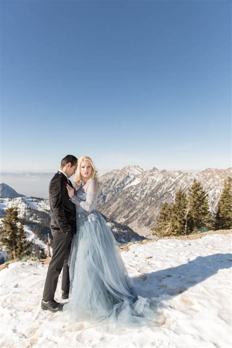 Disney S Frozen Inspired Wedding Popsugar Love Sex Photo