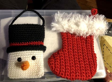 Crochet Christmas T Cardmoney Holders Designed By Heart ️strings