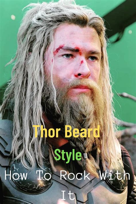 Thor Beard Style How To Grow It Step By Step