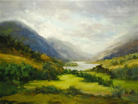 Scottish Art Loch Shiel Scotland Landscape Oil Painting The