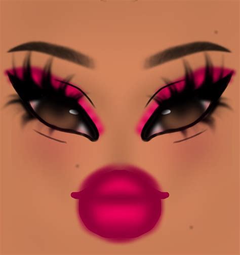 My Roblox Oc Makeup In 2022 Halloween Face Roblox Halloween Face Makeup