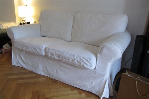 Ikea schlafsofa ektorp in mittelblau. Kleinanzeige Weißes Sofa IKEA Ektorp Sitzer sehr guter ...