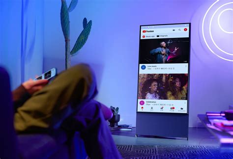 Ces 2020 Samsung Dévoile La Sero Tv Une Nouvelle Télé Rotative