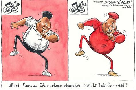 Zapiro Julius Malema And Jojo Mail And Guardian Cartoon Characters