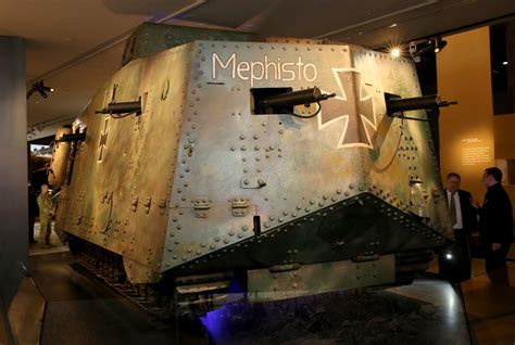 Last Of Its Kind A7v Mephisto The Only Surviving Example Of The A7v