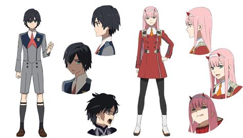 Darling In The Franxx Hiro And Zero Two