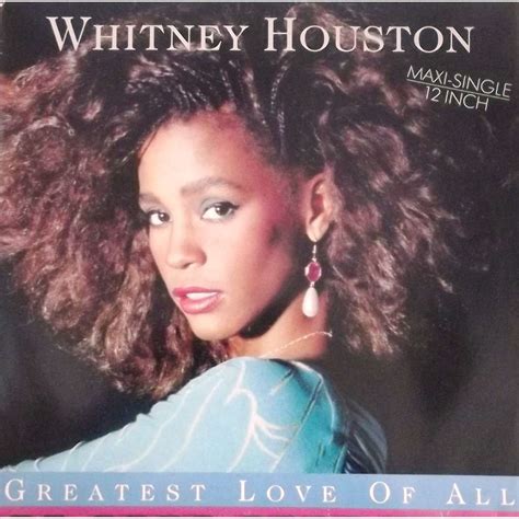Greatest Love Of All By Whitney Houston 12inch With Vinyl59 Ref