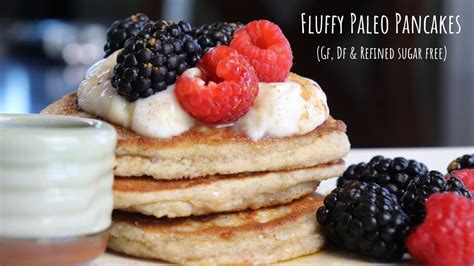 Fluffy Paleo Pancakes Cook With Me Gluten Free Pancake Tips Youtube