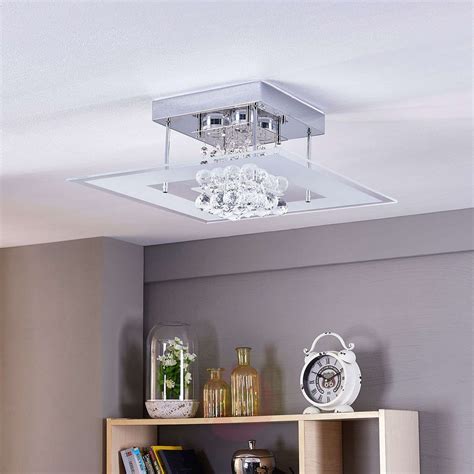 Un lampadario di design fa materiali delle lampade da soffitto. Acquista Lisandra - lampada LED da soffitto per bagno ...