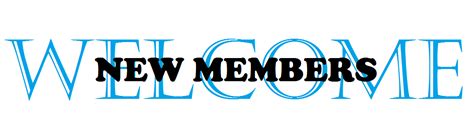 New Member Welcome To The Group Clip Art Library