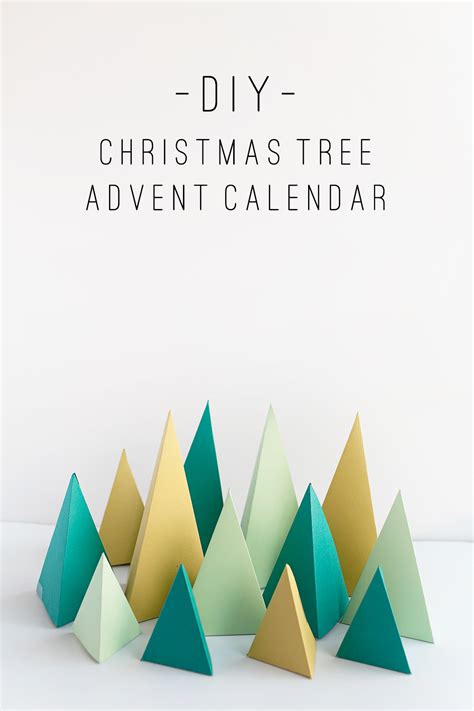 Tell Diy Christmas Tree Advent Calendar Tell Love And Party