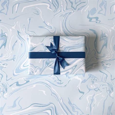 Marble Luxury Wrapping Paper By Abigail Warner