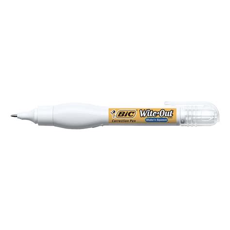 Bic Wite Out Shake N Squeeze Correction Pen 8ml Winc