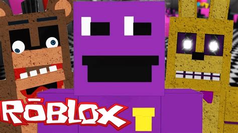 Play As The Purple Man And All Animatronics Roblox Animatronic World