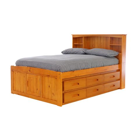 Os Home And Office Furniture Model 2121 K6 Kd Solid Pine Full Captains