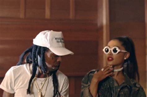 Ariana Grande And Lil Wayne Go Low Tech In Their Sultry ‘let Me Love You’ Video