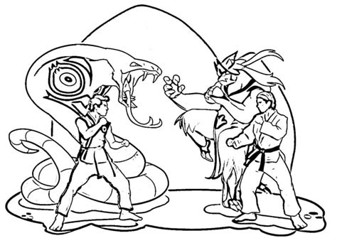 Cobra Kai Coloring Pages Printable Coloring Pages Wonder Day
