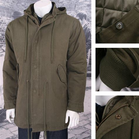 Adaptor Exclusive M 51 Mod Retro Classic Hooded Fishtail Parka Jacket